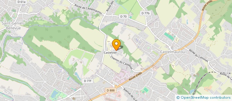 localisation de l'entreprise MONSIEUR GUILLAUME ROUGER  CASTELMAUROU