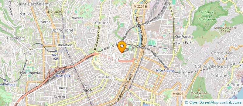 localisation de l'entreprise MONSIEUR GUILLAUME ROUILLIER à NICE