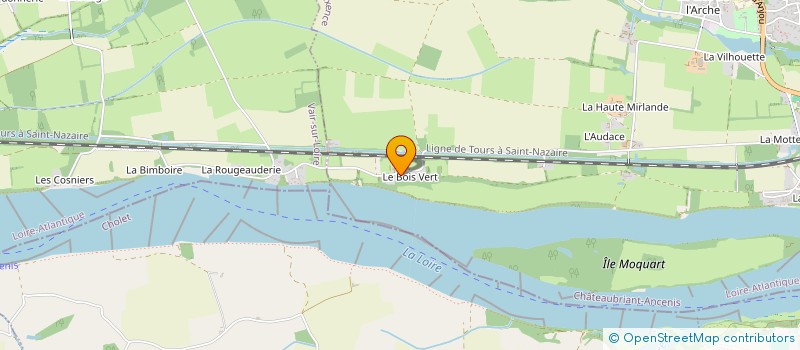 localisation de l'entreprise MONSIEUR GUILLAUME ROULLIER à INGRANDES-LE-FRESNE-SUR-LOIRE