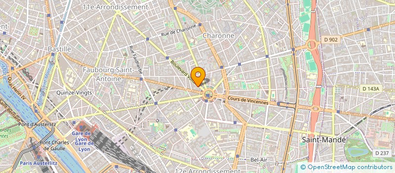 localisation de l'entreprise MONSIEUR GUILLAUME ROULOT  PARIS