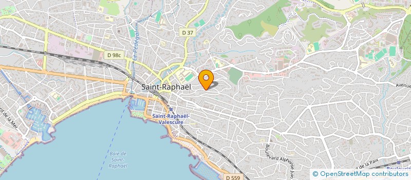 localisation de l'entreprise MONSIEUR GUILLAUME ROUMESTAN  SAINT-RAPHAEL