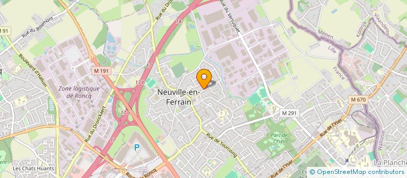 localisation de l'entreprise MONSIEUR GUILLAUME ROUPAIN  NEUVILLE-EN-FERRAIN