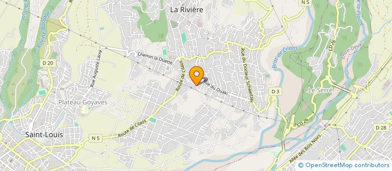 localisation de l'entreprise MONSIEUR GUILLAUME ROUSSEAU à SAINT-LOUIS