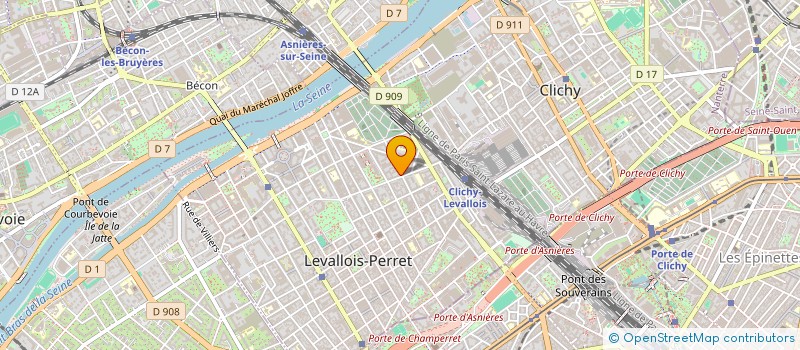 localisation de l'entreprise MONSIEUR GUILLAUME ROUSSEAUX à LEVALLOIS-PERRET