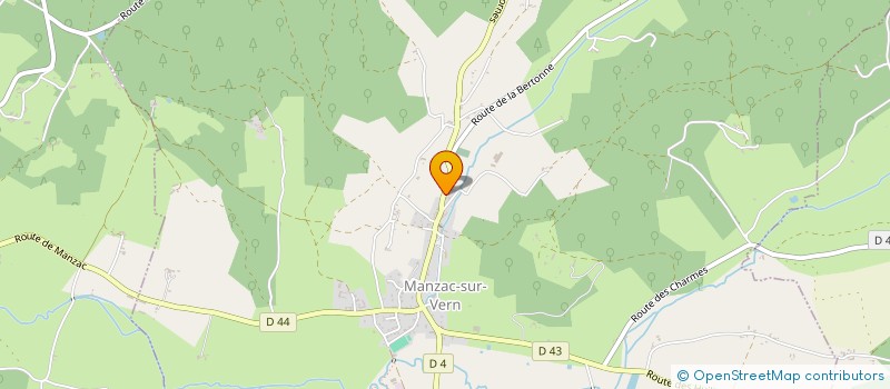 localisation de l'entreprise MONSIEUR GUILLAUME ROUSSELOT  MANZAC-SUR-VERN