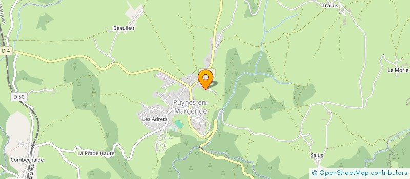 localisation de l'entreprise MONSIEUR GUILLAUME ROUSSET à RUYNES-EN-MARGERIDE