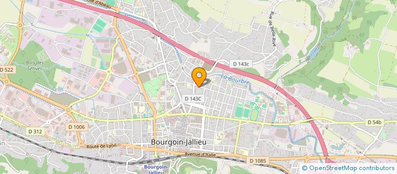 localisation de l'entreprise MONSIEUR GUILLAUME ROUSSY  BOURGOIN-JALLIEU