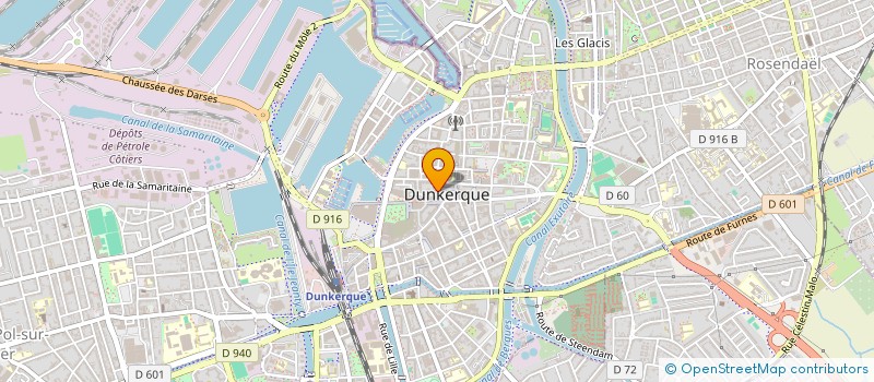 localisation de l'entreprise MONSIEUR GUILLAUME ROUVROY à DUNKERQUE
