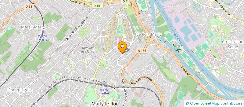 localisation de l'entreprise MONSIEUR GUILLAUME ROUX à MARLY-LE-ROI