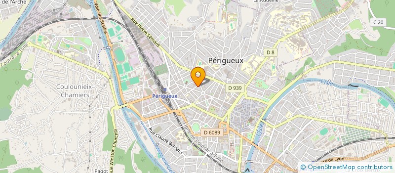 localisation de l'entreprise MONSIEUR GUILLAUME ROUX  PERIGUEUX