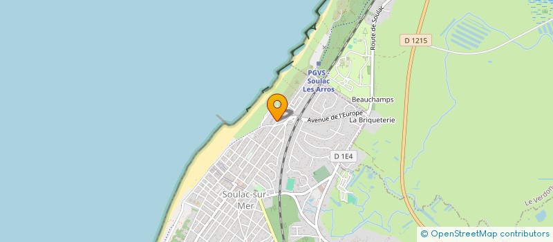 localisation de l'entreprise MONSIEUR GUILLAUME ROUYER  SOULAC-SUR-MER