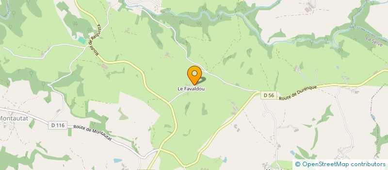 localisation de l'entreprise MONSIEUR GUILLAUME ROYAU  LA SELVE