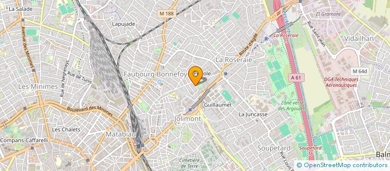 localisation de l'entreprise MONSIEUR GUILLAUME RUAU à TOULOUSE
