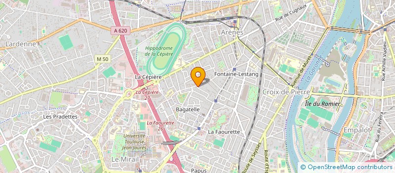 localisation de l'entreprise MONSIEUR GUILLAUME RUCQUOI  TOULOUSE