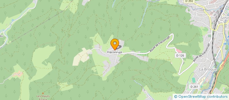 localisation de l'entreprise MONSIEUR GUILLAUME RUGRAFF  LA BROQUE