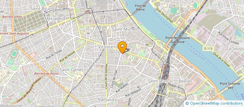 localisation de l'entreprise MONSIEUR GUILLAUME RUIZ  BORDEAUX