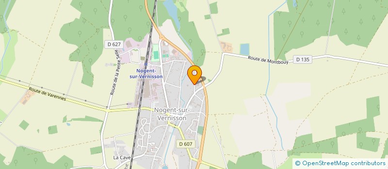 localisation de l'entreprise MONSIEUR GUILLAUME SABOURAULT à NOGENT-SUR-VERNISSON