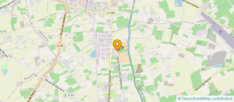 localisation de l'entreprise MONSIEUR GUILLAUME SAC à PERNES-LES-FONTAINES