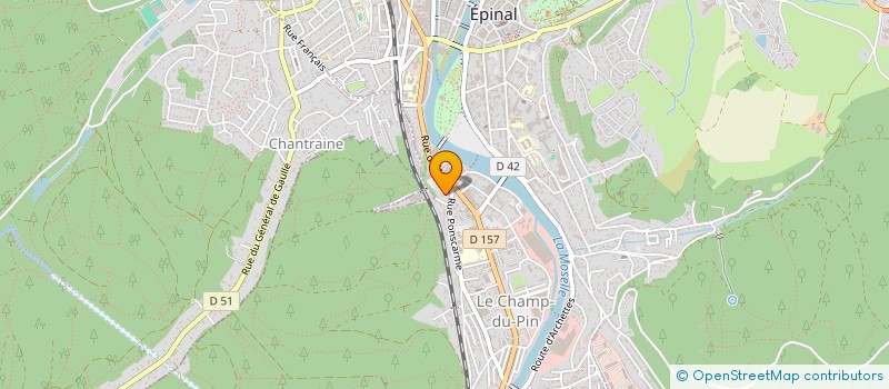 localisation de l'entreprise MONSIEUR GUILLAUME SAGOT  EPINAL