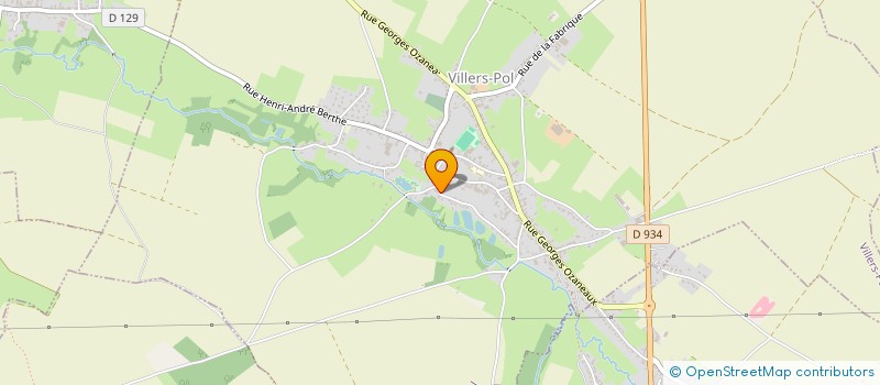 localisation de l'entreprise MONSIEUR GUILLAUME SAILLY  LE QUESNOY