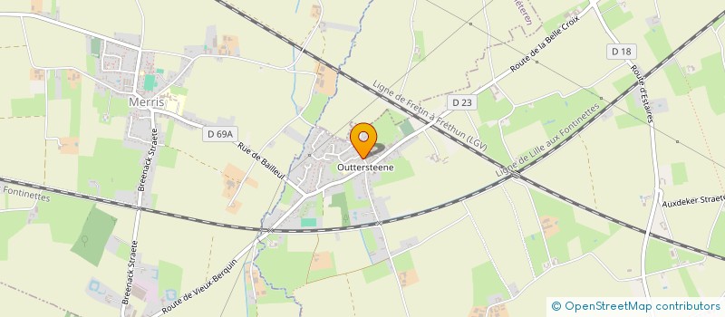 localisation de l'entreprise MONSIEUR GUILLAUME SAIVET à BAILLEUL