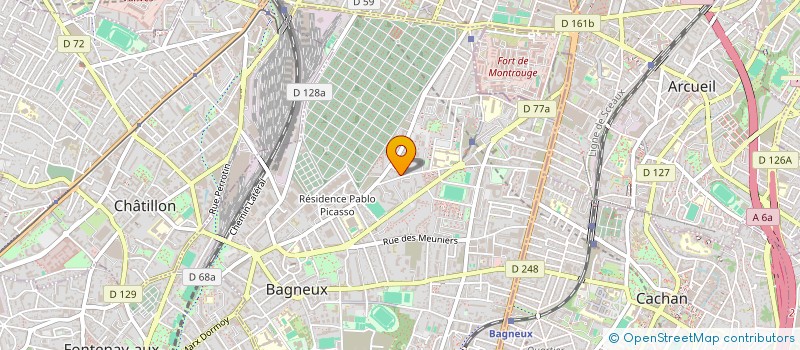 localisation de l'entreprise MONSIEUR GUILLAUME SAIX à BAGNEUX