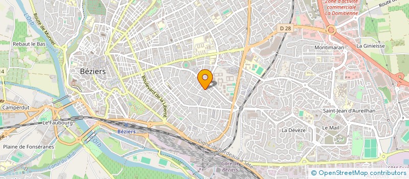 localisation de l'entreprise MONSIEUR GUILLAUME SALIEGES  MARAUSSAN