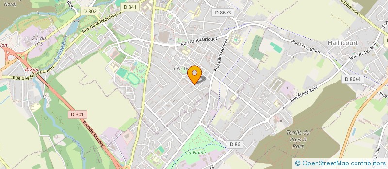 localisation de l'entreprise MONSIEUR GUILLAUME SALINGUE à BRUAY-LA-BUISSIERE