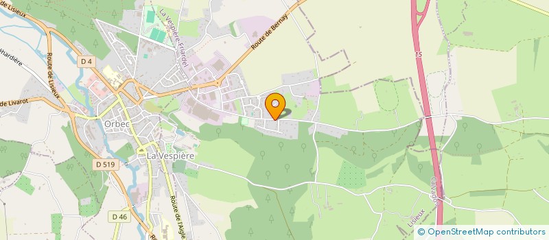 localisation de l'entreprise MONSIEUR GUILLAUME SALLES à LA VESPIERE-FRIARDEL