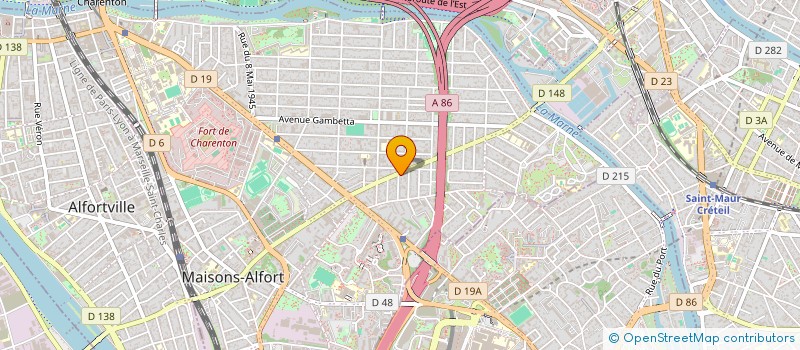 localisation de l'entreprise MONSIEUR GUILLAUME SALMON  MAISONS-ALFORT