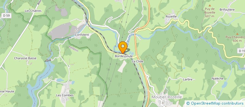 localisation de l'entreprise MONSIEUR GUILLAUME SAMMUT  MOUTIER-ROZEILLE