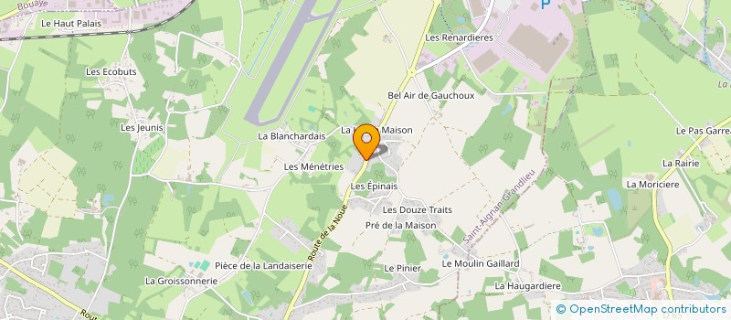 localisation de l'entreprise MONSIEUR GUILLAUME SANA à SAINT-AIGNAN-GRANDLIEU
