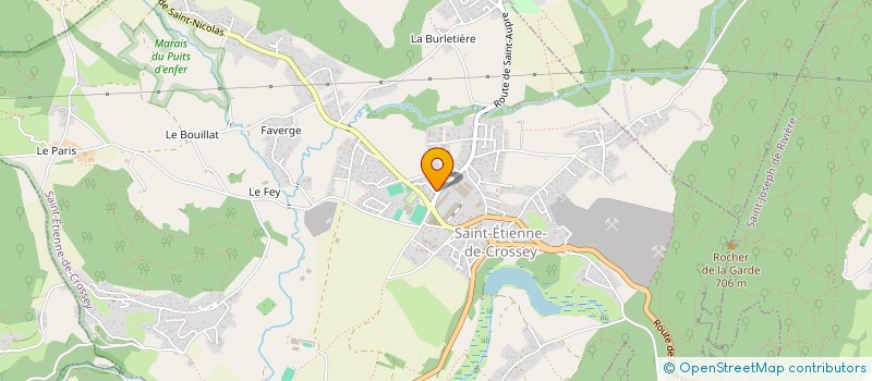 localisation de l'entreprise MONSIEUR GUILLAUME SANCHEZ  SAINT-ETIENNE-DE-CROSSEY