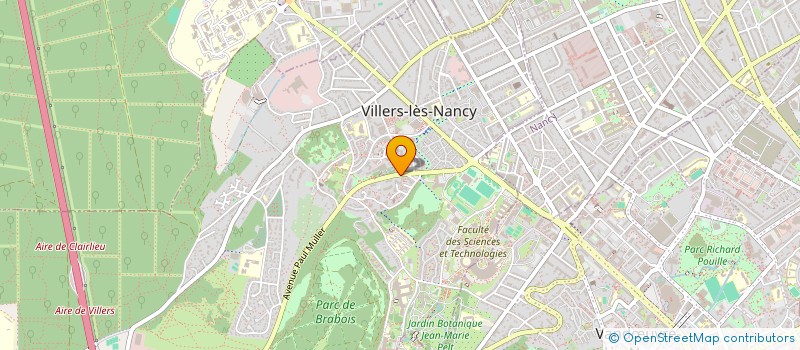 localisation de l'entreprise MONSIEUR GUILLAUME SANNER  VILLERS-LES-NANCY