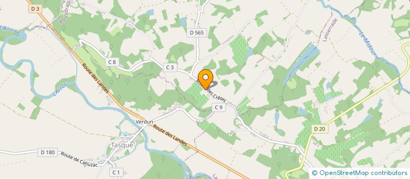 localisation de l'entreprise MONSIEUR GUILLAUME SANSOT  CASTELNAVET