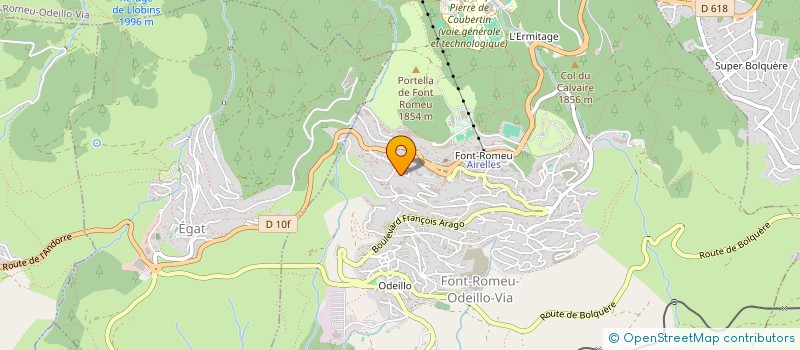 localisation de l'entreprise MONSIEUR GUILLAUME SANTORO  EGAT