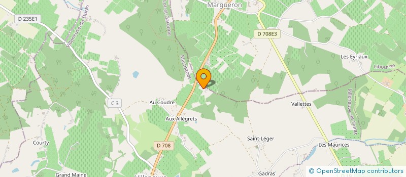 localisation de l'entreprise MONSIEUR GUILLAUME SARRABAYROUSE  VILLENEUVE-DE-DURAS