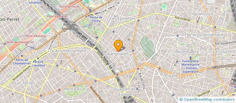localisation de l'entreprise MONSIEUR GUILLAUME SARROT REYNAULD DE CRESSENEUIL à COLOMBES