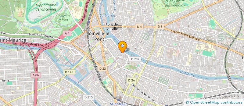 localisation de l'entreprise MONSIEUR GUILLAUME SARTON  JOINVILLE-LE-PONT