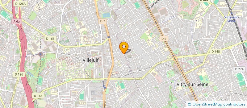 localisation de l'entreprise MONSIEUR GUILLAUME SARTORIUS  VITRY-SUR-SEINE