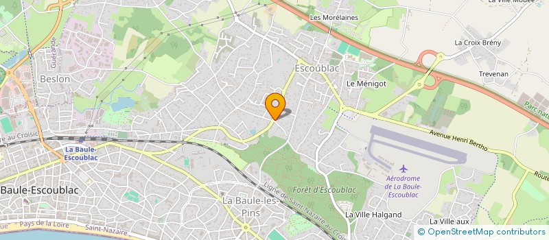 localisation de l'entreprise MONSIEUR GUILLAUME SARTRE  LA BAULE-ESCOUBLAC