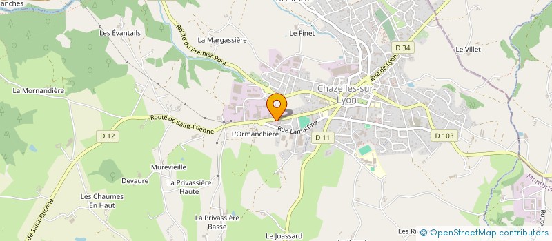 localisation de l'entreprise MONSIEUR GUILLAUME SATRE à CHEVRIERES