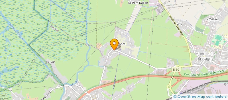 localisation de l'entreprise MONSIEUR GUILLAUME SAUPIQUE  MONTOIR-DE-BRETAGNE