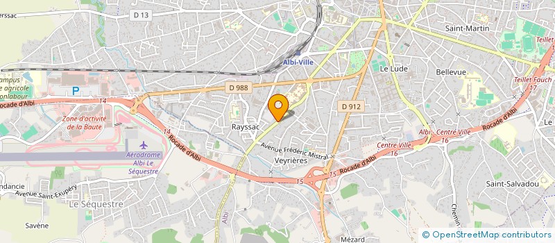 localisation de l'entreprise MONSIEUR GUILLAUME SAUVEUR à ALBI