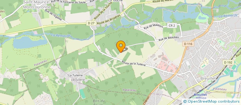 localisation de l'entreprise MONSIEUR GUILLAUME SAUZER à BREUILLET