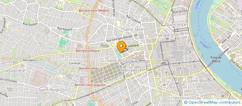 localisation de l'entreprise MONSIEUR GUILLAUME SAUZEY  BORDEAUX