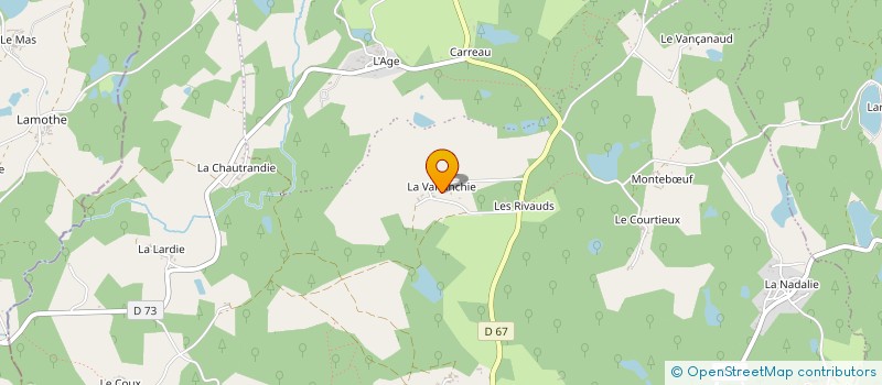 localisation de l'entreprise MONSIEUR GUILLAUME SAVARD à MARVAL