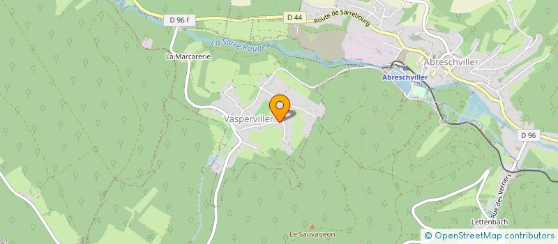 localisation de l'entreprise MONSIEUR GUILLAUME SCHAEFFLER  VASPERVILLER