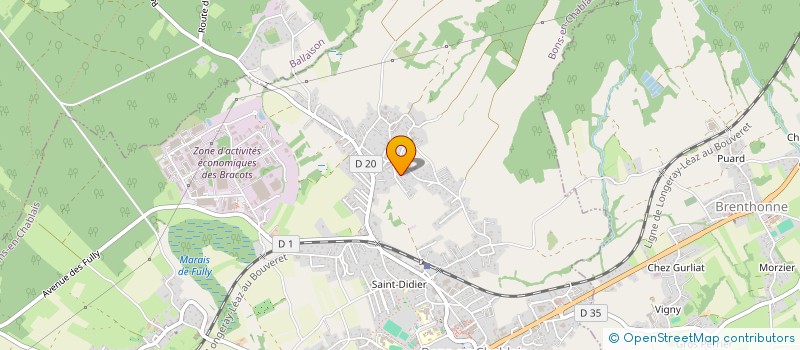 localisation de l'entreprise MONSIEUR GUILLAUME SCHIMMEL  BONS-EN-CHABLAIS