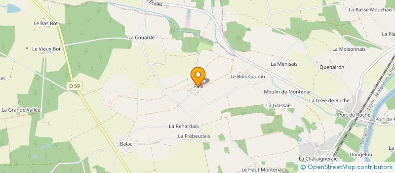 localisation de l'entreprise MONSIEUR GUILLAUME SCHMIDT  LANGON